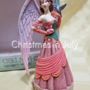 Jessica Galbreth's Enchanted Art 2006 Angel Virtues COURAGE Figurine Ornament
